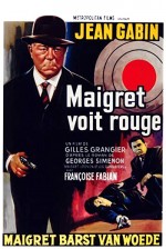 Maigret Voit Rouge (1963) afişi