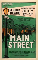 Main Street (1923) afişi