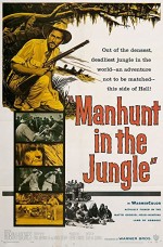 Manhunt In The Jungle (1958) afişi