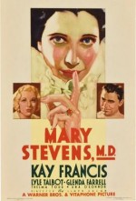 Mary Stevens, M.d. (1933) afişi