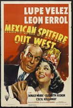 Mexican Spitfire Out West (1940) afişi