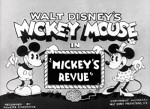 Mickey's Revue (1932) afişi