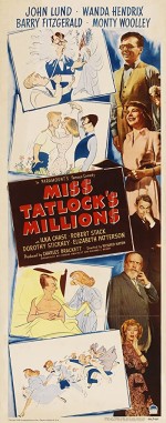 Miss Tatlock's Millions (1948) afişi