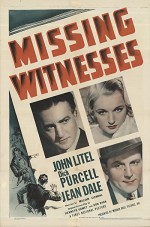 Missing Witnesses (1937) afişi