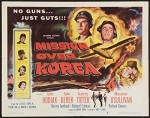 Mission Over Korea (1953) afişi