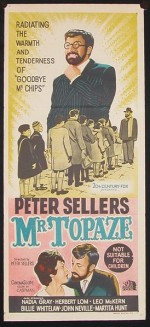 Mr. Topaze (1961) afişi