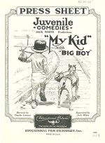 My Kid (1926) afişi