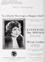 My Lady's Latchkey (1921) afişi