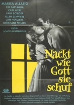 Nackt, Wie Gott Sie Schuf (1958) afişi