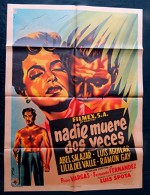 Nadie Muere Dos Veces (1953) afişi