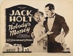 Nobody's Money (1923) afişi