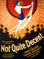 Not Quite Decent (1929) afişi