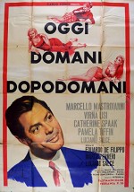 Oggi, Domani, Dopodomani (1965) afişi