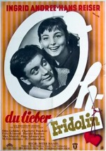 Oh, Du Lieber Fridolin (1952) afişi