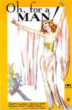 Oh, For A Man! (1930) afişi