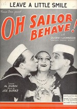Oh, Sailor Behave (1930) afişi