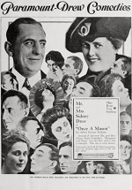 Once A Mason (1919) afişi