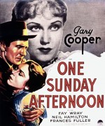 One Sunday Afternoon (1933) afişi