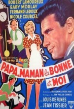 Papa, Maman, La Bonne Et Moi... (1954) afişi