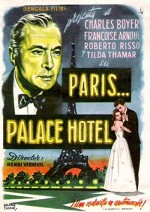 Paris, Palace Hôtel (1956) afişi