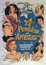 Pensión De Artistas (1956) afişi