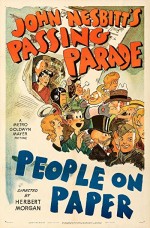 People On Paper (1945) afişi