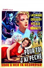 Per Salvarti Ho Peccato (1953) afişi