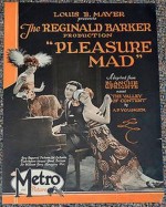 Pleasure Mad (1923) afişi