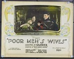 Poor Men's Wives (1923) afişi