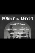 Porky In Egypt (1938) afişi