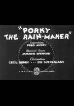 Porky The Rain-maker (1936) afişi