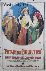 Potash And Perlmutter (1923) afişi