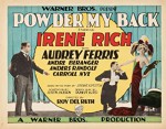 Powder My Back (1928) afişi