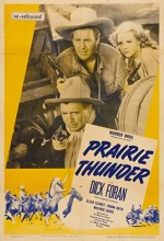 Prairie Thunder (1937) afişi