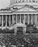 President Mckinley Taking The Oath (1901) afişi