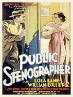 Public Stenographer (1934) afişi