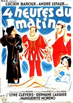 Quatre Heures Du Matin (1938) afişi