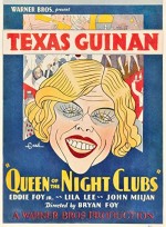 Queen Of The Night Clubs (1929) afişi