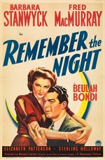 Remember The Night (1940) afişi