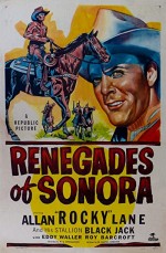 Renegades Of Sonora (1948) afişi