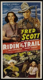 Ridin' The Trail (1940) afişi