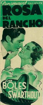 Rose Of The Rancho (1936) afişi