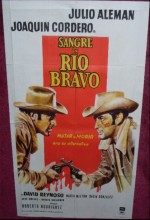Sangre En Río Bravo (1966) afişi
