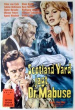 Scotland Yard Jagt Dr. Mabuse (1963) afişi