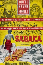 Sabaka (1954) afişi
