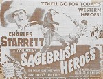 Sagebrush Heroes (1945) afişi