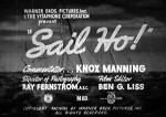 Sail Ho (1941) afişi