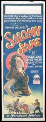 Salomy Jane (1923) afişi