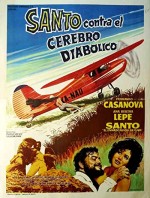 Santo Contra El Cerebro Diabólico (1963) afişi