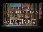 Screenwriter John Michael Hayes On 'rear Window' (2001) afişi